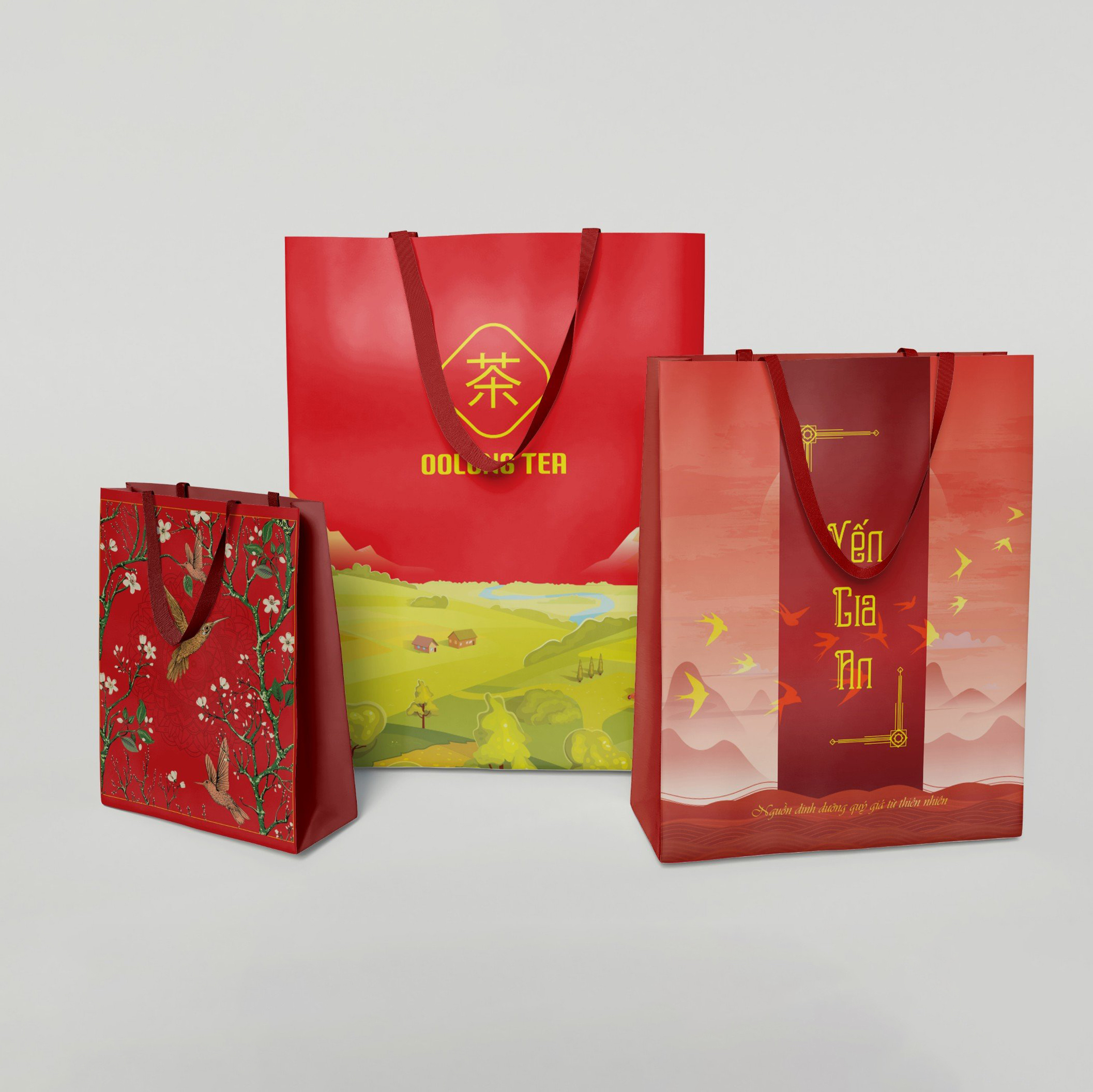 Túi giấy quai dù